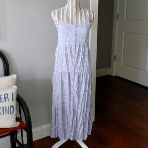 Pink Rose Maxi Dress